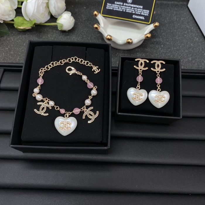 Earring bracelets jewelry ,with box,  J25-240