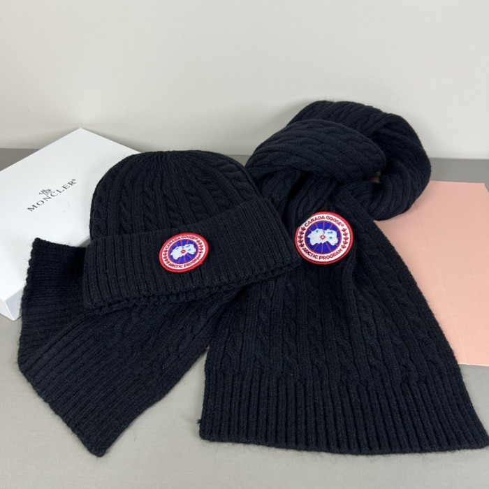 Cashmere cotton scarf and hat,no box. HX25-805-814