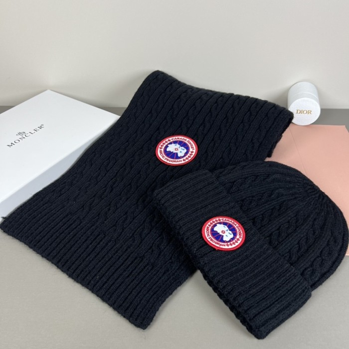 Cashmere cotton scarf and hat,no box. HX25-805-814