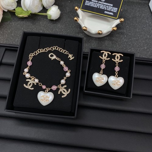 Earring bracelets jewelry ,with box,  J25-240