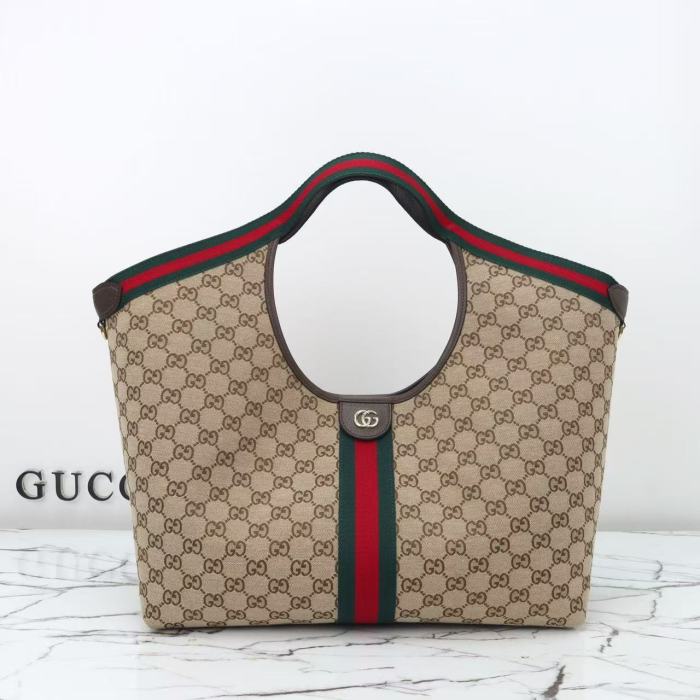 Leather canvas bag ,5A ,size 60*47*16cm,no box,  B110-442