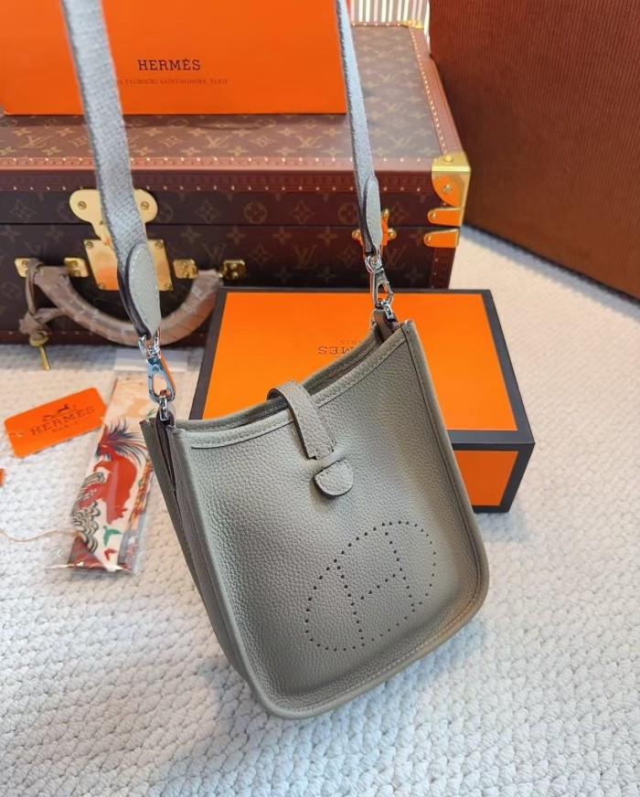 Split leather bag ,4A ,size 18*6*19cm,no box,  B75-475-482