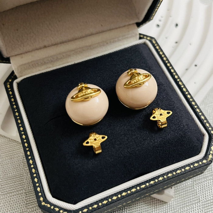 Earring jewelry ,with box,  J25-339