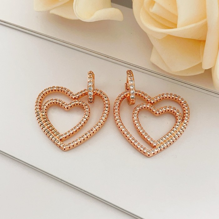 Earring jewelry ,with box,  J25-342-343