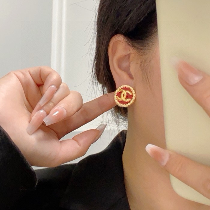 Earring jewelry ,with box,  J25-295-296