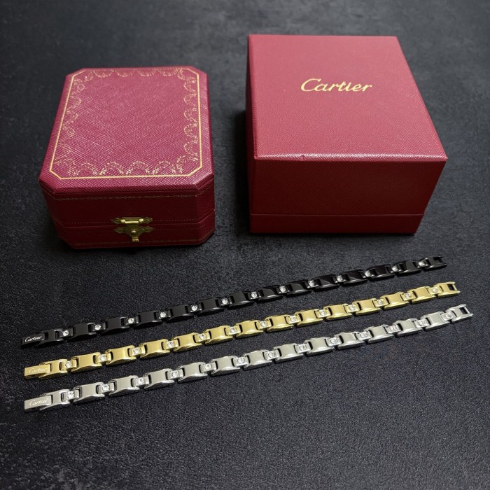 Bracelets jewelry ,with box,  J35-126-128