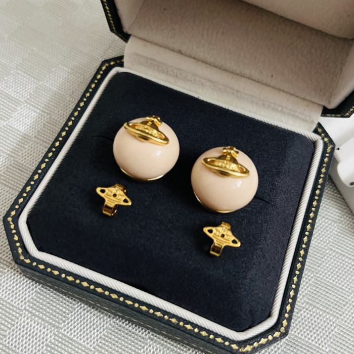 Earring jewelry ,with box,  J25-339