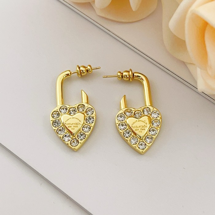 Earring jewelry ,with box,  J25-340-341