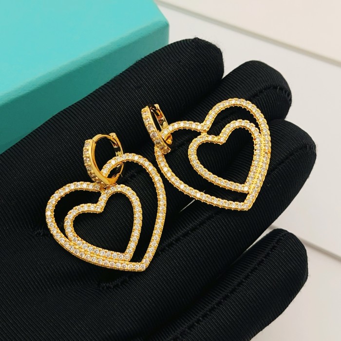 Earring jewelry ,with box,  J25-342-343