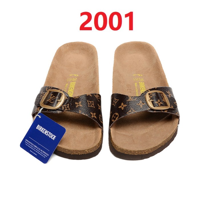 Men women cork vintage beach slippers casual slippers outside,with box,size 35-46, SS50-2001-2010