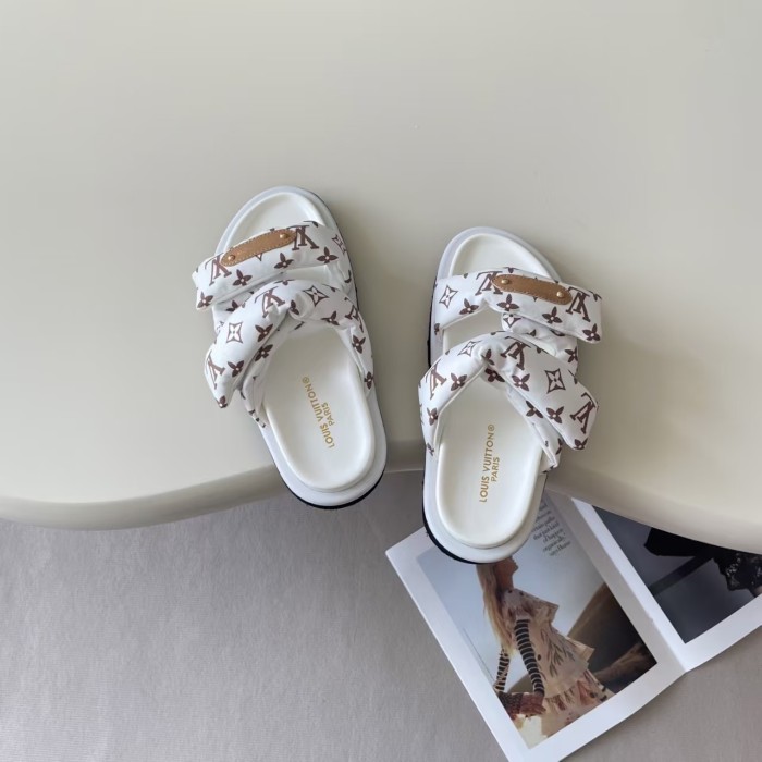 Women's men flat sandals,size 35-45, SS60-744-745