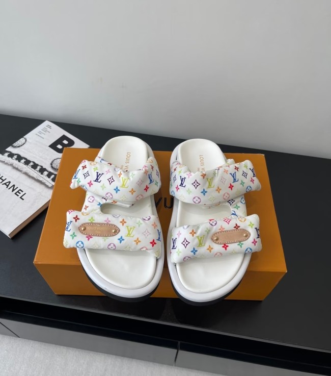 Women's men flat sandals,size 35-45, SS60-743