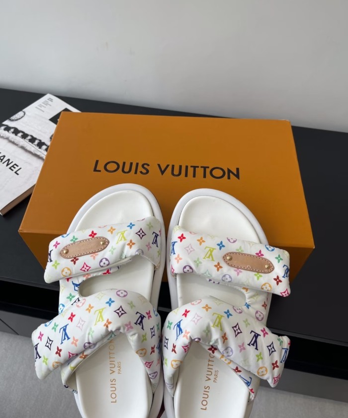 Women's men flat sandals,size 35-45, SS60-743