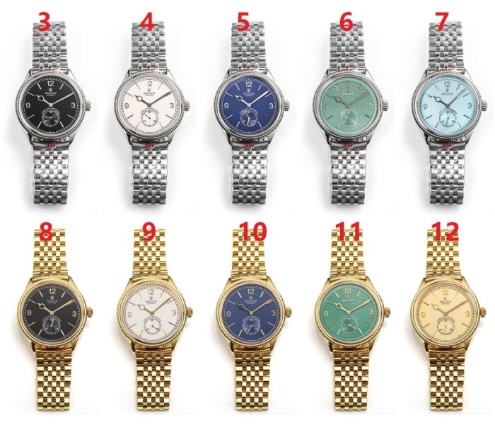 7140 Fully automatic imported mechanical movement watch,904L stainless steel，Mineral scratch-resistant mirror glass，with box, size 39*10mm，WT360-3-12