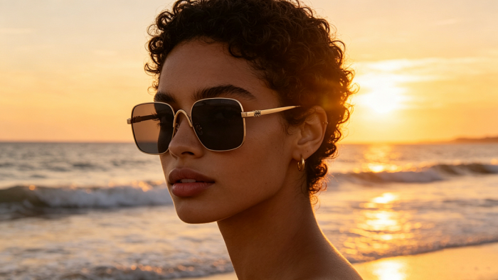 Blue light blocking sunglasses with the box and case ,G25-3161-3167