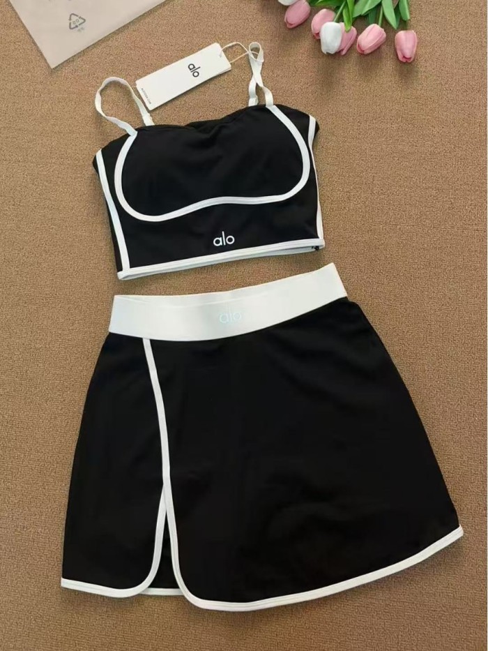 fitness and yoga set  sports suit  clothes， CL35-120