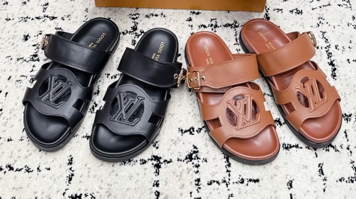 Women's men flat sandals slippers,size 35-45, SS60-724