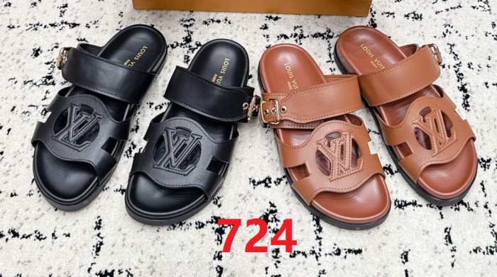 Women's men flat sandals slippers,size 35-45, SS60-724