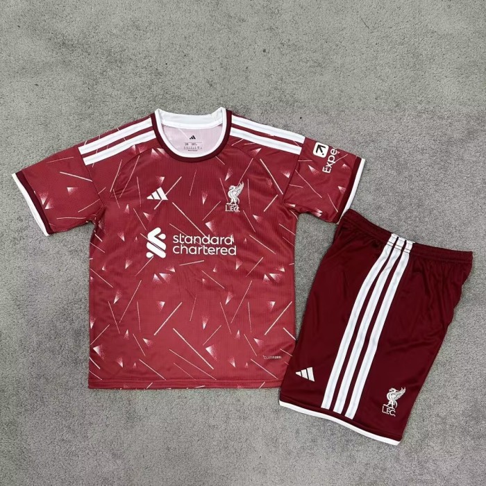 Adult jerseys and Kid's quick-drying football  jersey, A set of top and shorts, CL25-448