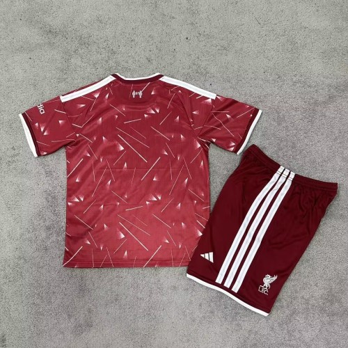 Adult jerseys and Kid's quick-drying football  jersey, A set of top and shorts, CL25-448