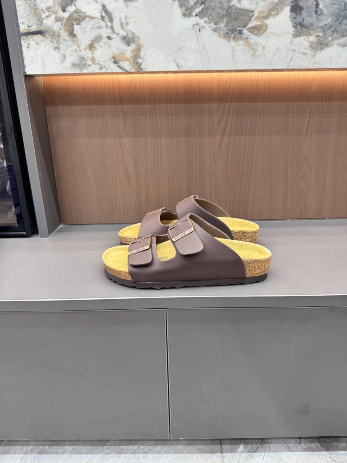 Men women cork vintage beach slippers casual slippers outside,with box,size 36-46, SS50-2038