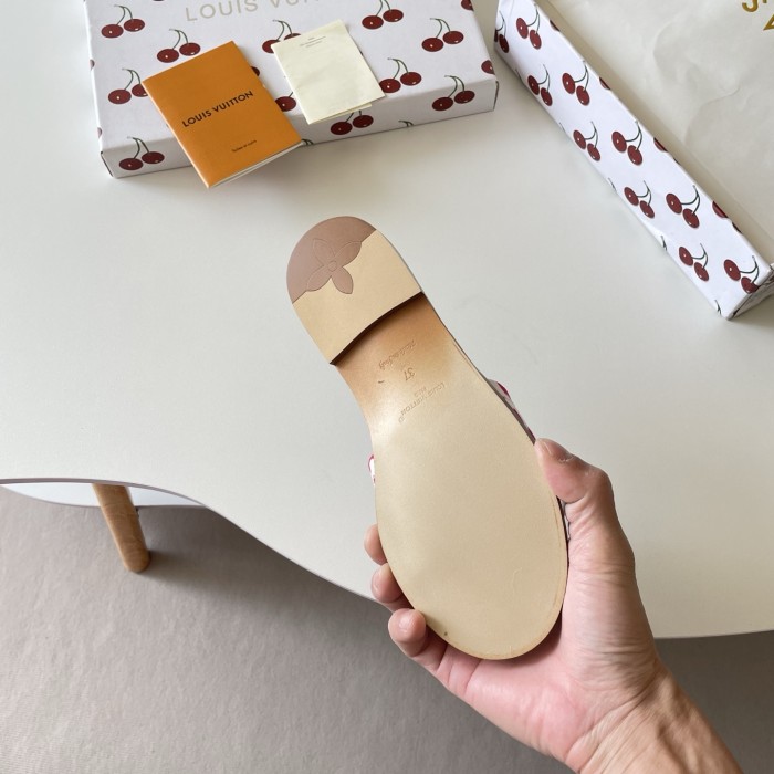 Women's flat slippers shoes, size 35-42, SS50-2096