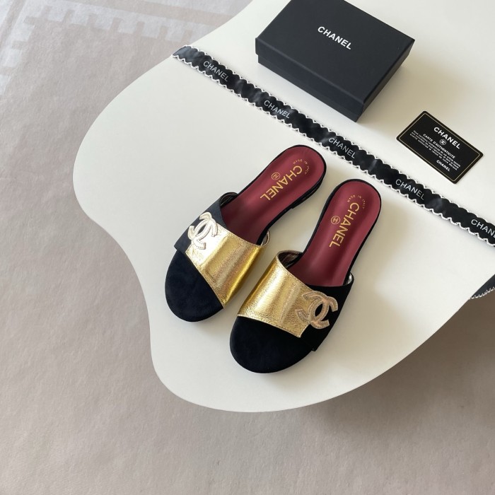 Women's flat slippers shoes, size 35-42, SS50-2058