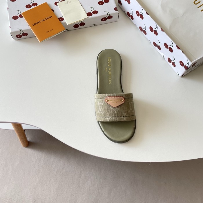 Women's flat slippers shoes, size 35-42, SS50-2107