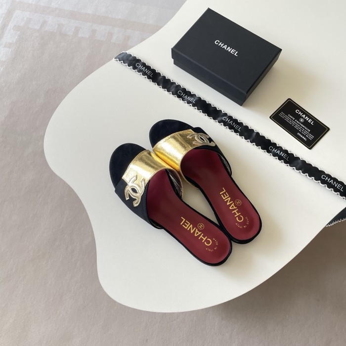 Women's flat slippers shoes, size 35-42, SS50-2058