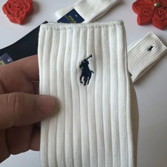Embroidery breathable sports cotton socks for men women， 3 pairs . free size,CL15.5-154