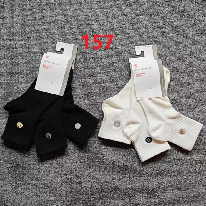 Embroidery breathable sports cotton socks for women， 3 pairs,free size,CL15.5-157