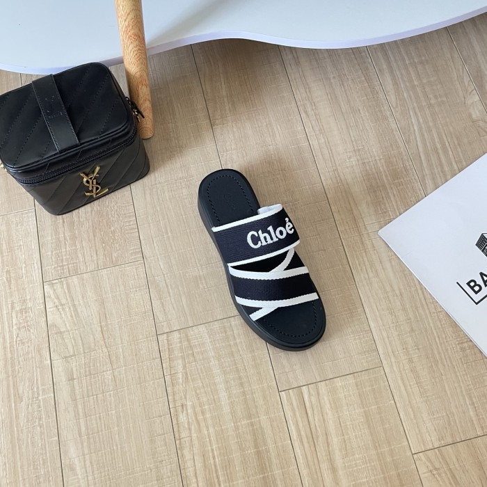 Women's platform slippers shoes, size 35-42, SS50-2076