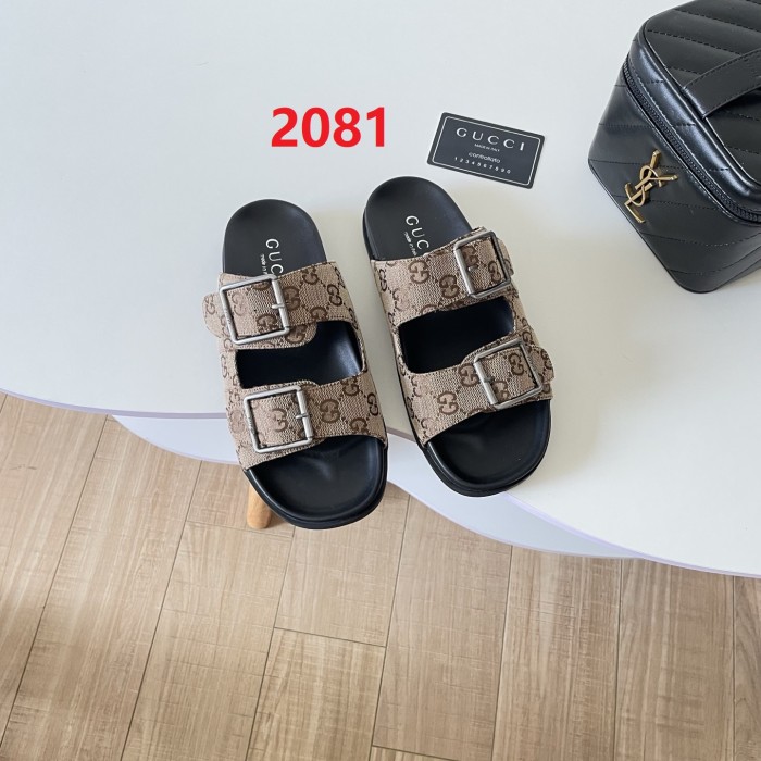 Women's flat slippers shoes, size 35-41, SS50-2081