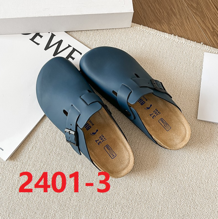 Men women cork vintage beach slippers casual shoes ,with box,size 35-45, SS60-2394-2401