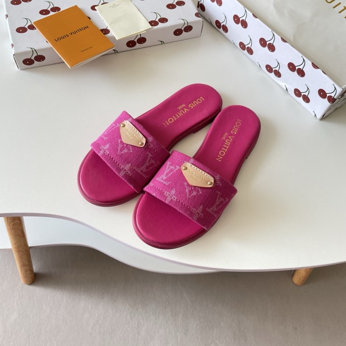 Women's flat slippers shoes, size 35-42, SS50-2104