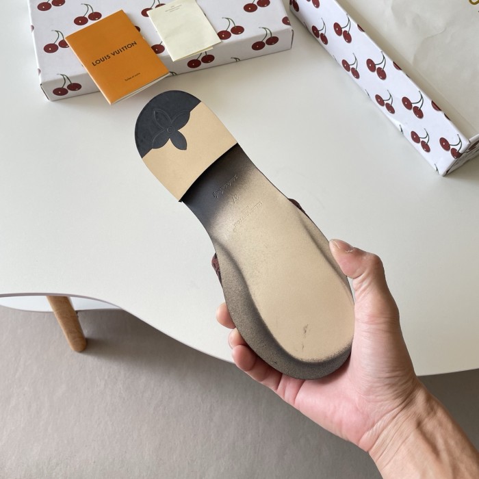 Women's flat slippers shoes, size 35-42, SS50-2094