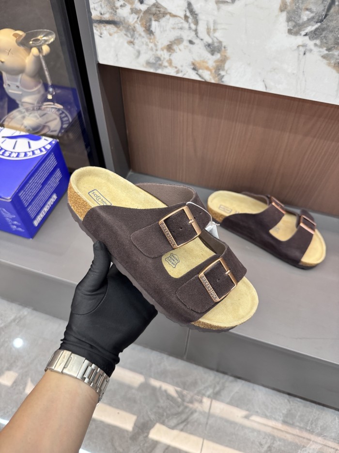 Men women cork vintage beach slippers casual slippers outside,with box,size 36-46, SS50-2046