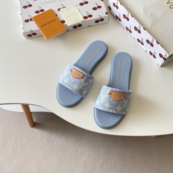 Women's flat slippers shoes, size 35-42, SS50-2113