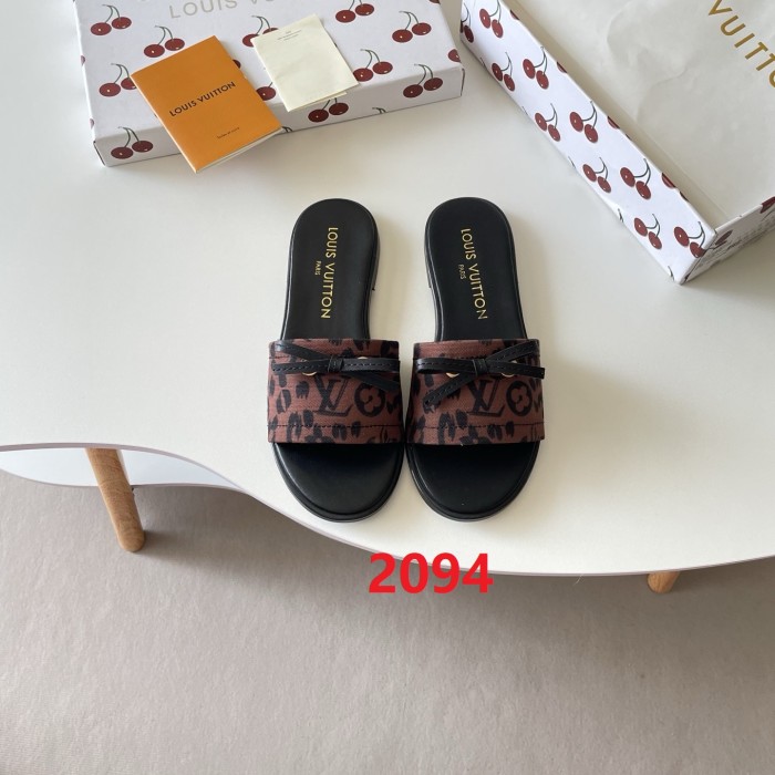 Women's flat slippers shoes, size 35-42, SS50-2094