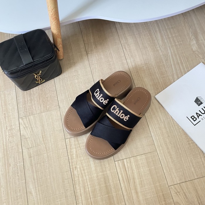 Women's platform slippers shoes, size 35-42, SS50-2074
