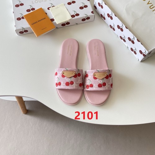 Women's flat slippers shoes, size 35-42, SS50-2101