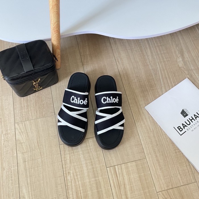Women's platform slippers shoes, size 35-42, SS50-2076