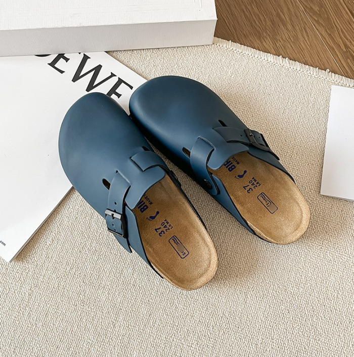 Men women cork vintage beach slippers casual shoes ,with box,size 35-45, SS60-2394-2401