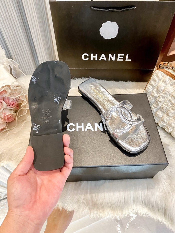 Women's flat slippers shoes, size 35-42, SS50-2047