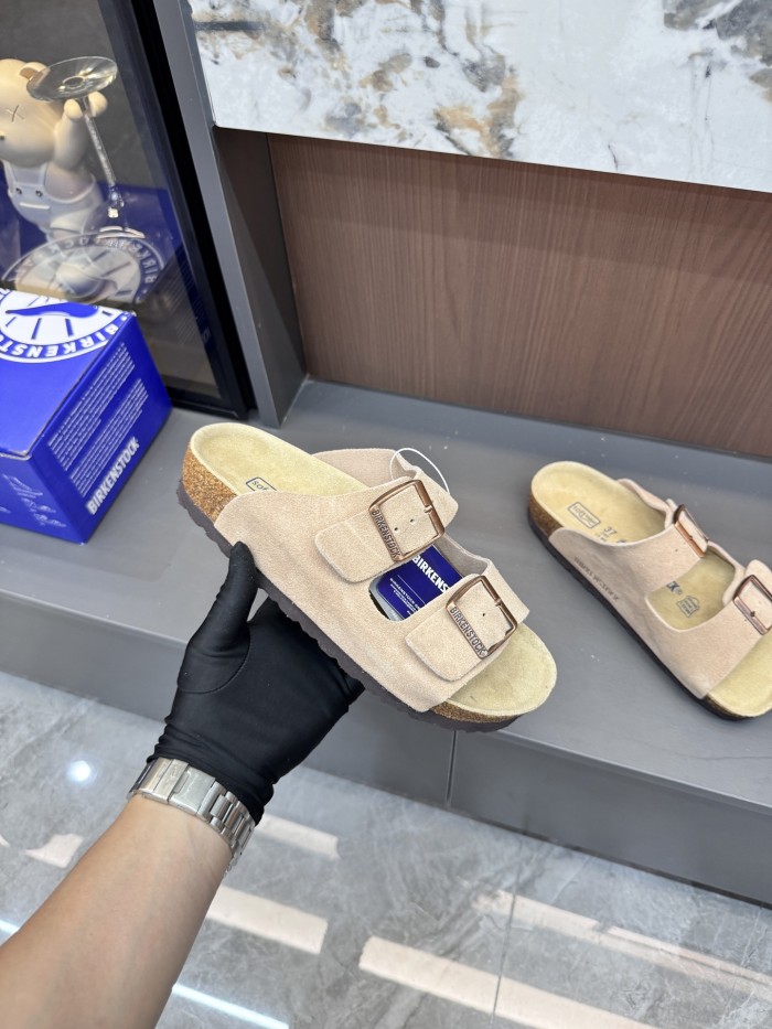 Men women cork vintage beach slippers casual slippers outside,with box,size 36-46, SS50-2039