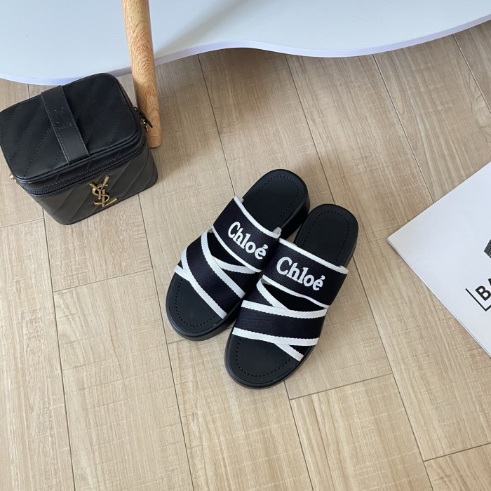 Women's platform slippers shoes, size 35-42, SS50-2076
