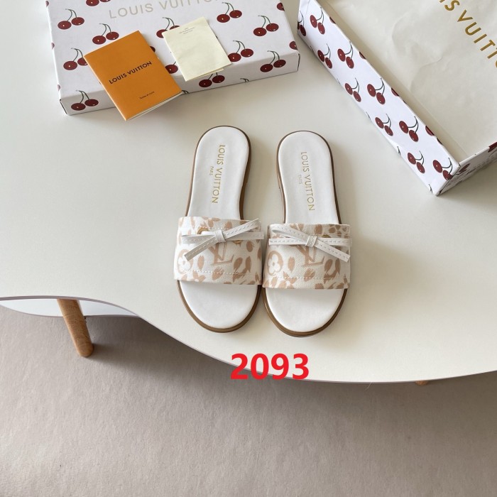 Women's flat slippers shoes, size 35-42, SS50-2093