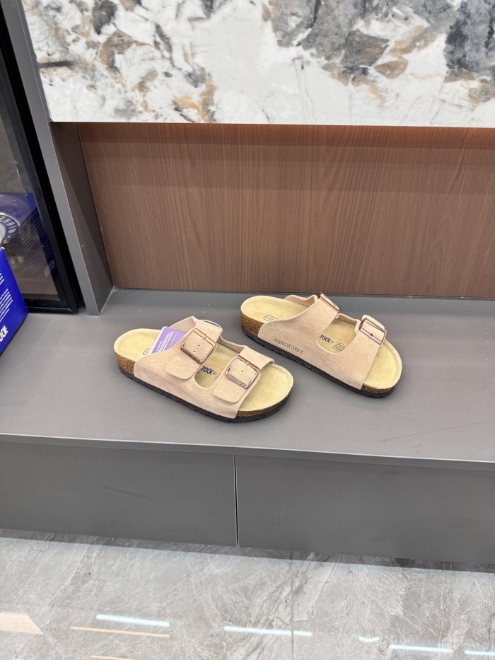 Men women cork vintage beach slippers casual slippers outside,with box,size 36-46, SS50-2039
