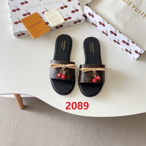 Women's flat slippers shoes, size 35-42, SS50-2089