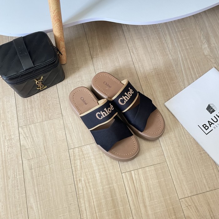 Women's platform slippers shoes, size 35-42, SS50-2074